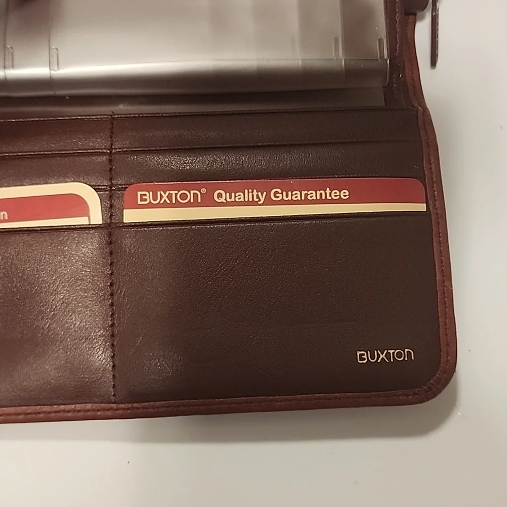 Buxton  Wallet Brown Leather
